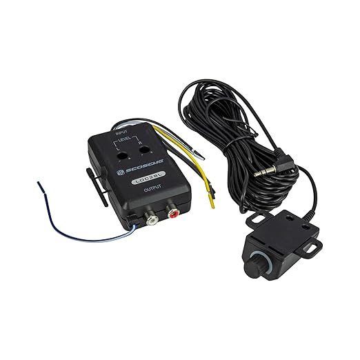 Scosche LOC2SL Line Output Converter with Remote Control Knob