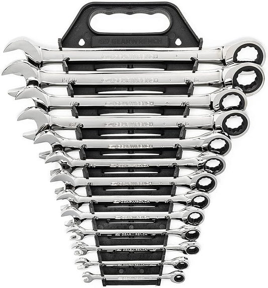 GEARWRENCH 13 Piece 12 Point Ratcheting Combination Wrench Set SAE | 9312